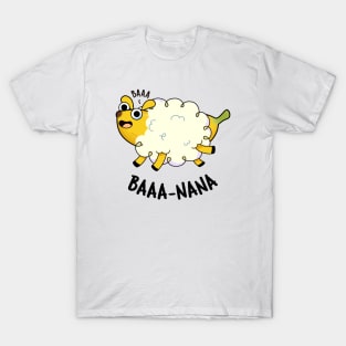 Baa-nana Funny Banana Puns T-Shirt